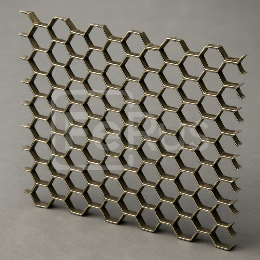 Гексагональная сетка HM-03 (1000х1000х20х2) AISI 310S