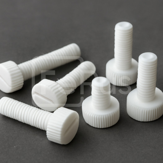 Винт полипропиленовый М20 шаг резьбы 1,9 мм PP-H ГОСТ 32415-2013