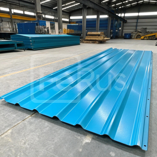 Профнастил С8 полиэстер (Zn100-180) 0,6х1150х800 мм, RAL 5015